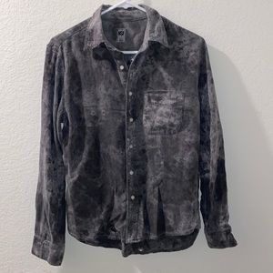 NSF 100% cotton button down size small men women flannel